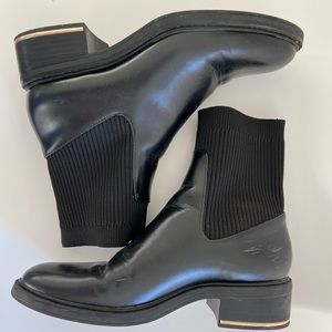Zara Sock style Ankle Boots